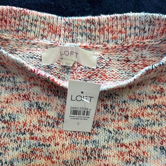 Loft Multicolored Soft Sweater - Picture 2 of 3